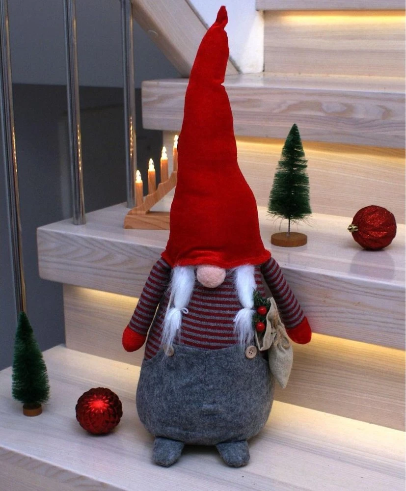 Saska Christmas Dekoratyvinis Kalėdų nykštukas 50 cm