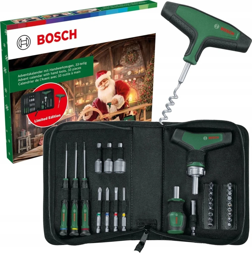 Bosch Komplektas Advento kalendorius 33 vnt., 2024 m