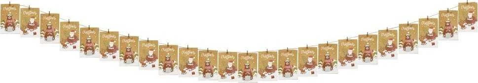 Craft with Fun Advent Calendar CFBN343 Rinkinys kūrybinis DIY