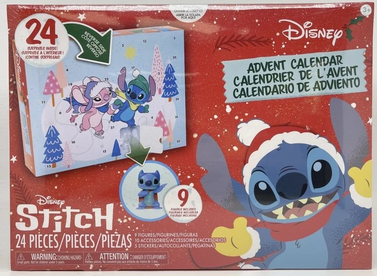 Disney Stitch advento kalendorius su 24 staigmenomis