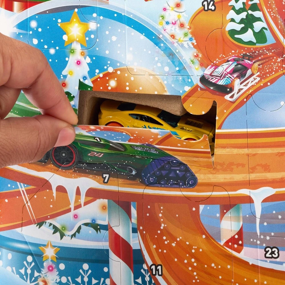 Mattel Advento kalendorius Hot Wheels, 2024
