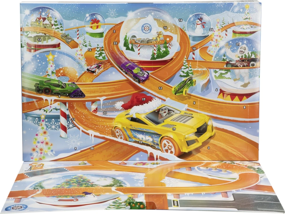 Mattel Advento kalendorius Hot Wheels, 2024