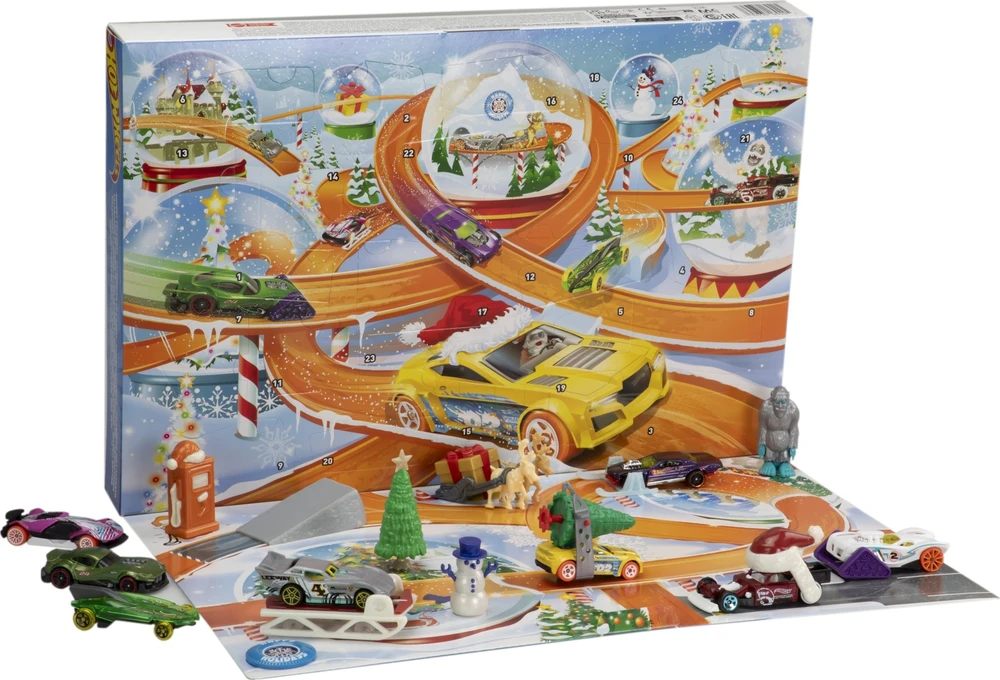Mattel Advento kalendorius Hot Wheels, 2024