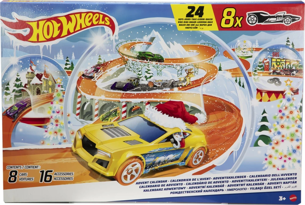 Mattel Advento kalendorius Hot Wheels, 2024