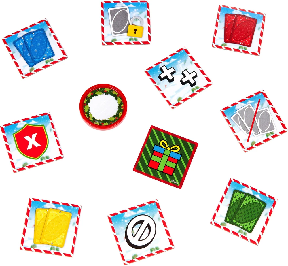 Mattel UNO advento kalendorius, 24 dienų, nuo 7 metų, 2–4 žaidėjams