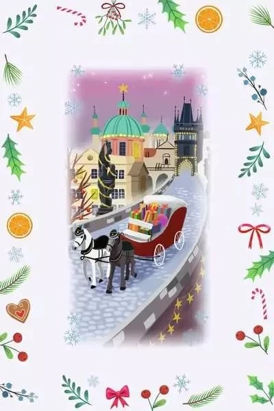 Ravensburger advento kalendoriaus dėlionės iliustracija