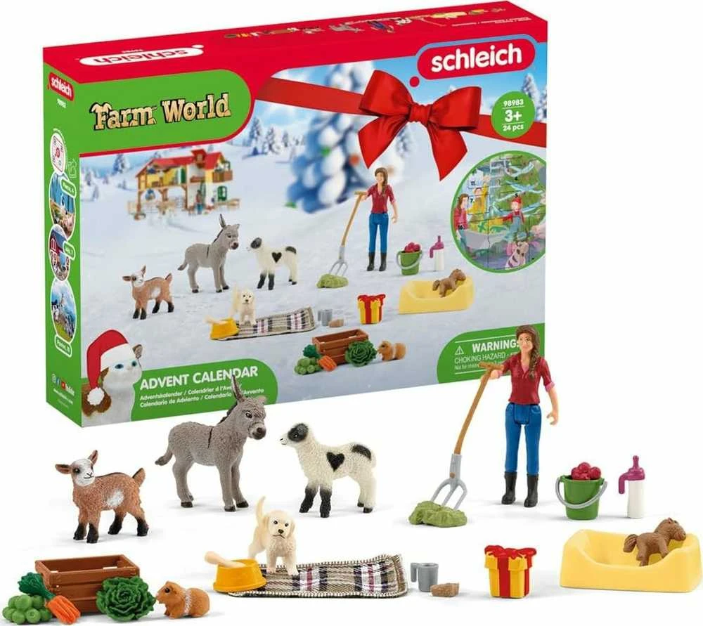 SCHLEICH FARM WORLD Advento kalendorius „Farm World 2023“