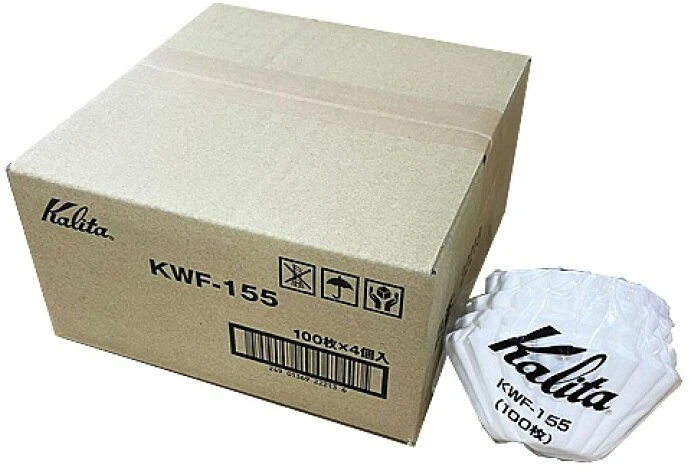 Kalita Wave 155 filtrų pakuotė ir transportavimo dėžė