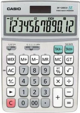 Casio JF-120 ECO skaičiuotuvas Desktopas Skaičiuotuvo ekranas