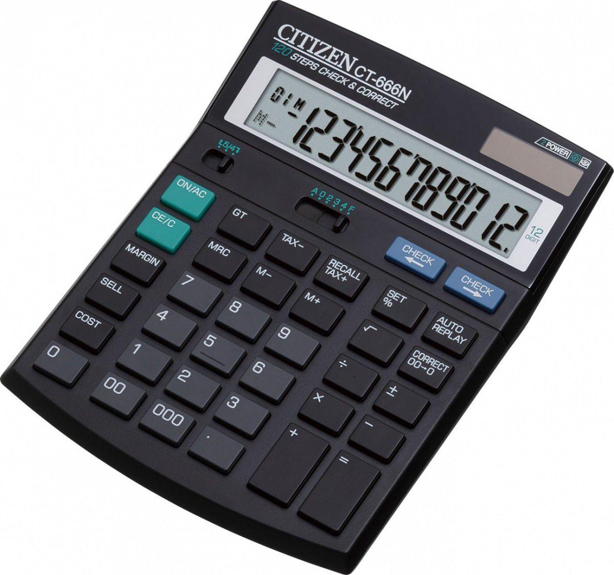 Skaičiuotuvas stalinis Citizen CT 666N