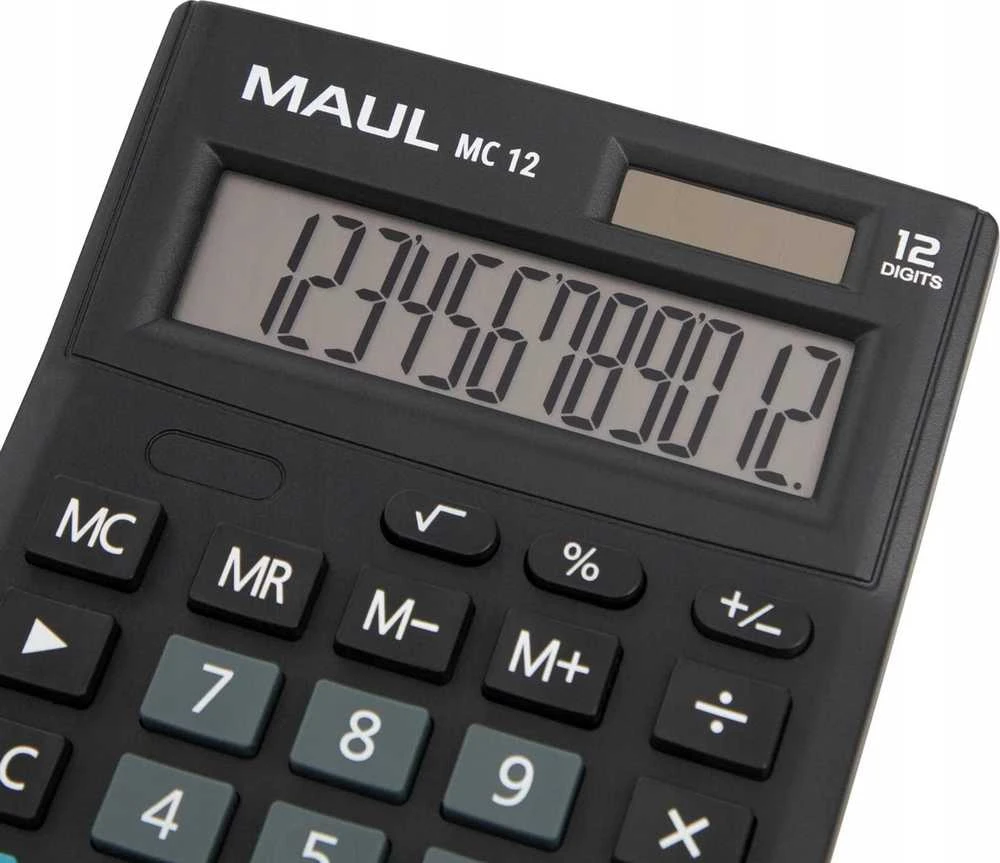 Stalinis skaičiuotuvas MAUL MC 12, 12 skaitmenų