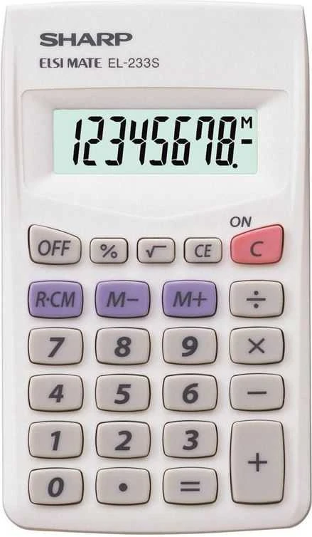Sharp EL-233S skaičiuotuvas