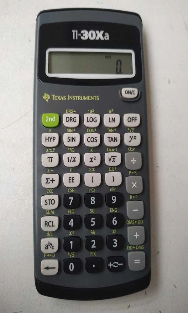„Texas Instruments“ – mokslinis skaičiuotuvas TI-30Xa