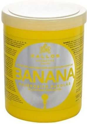 Drėkinanti kaukė plaukams su vitaminų kompleksu Kallos BANANA Fotifying Hair Mask 1000 ml