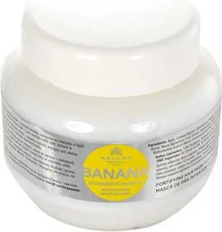 Kallos Cosmetics Banana Fortifying Hair Mask plaukų kaukė, 275 ml