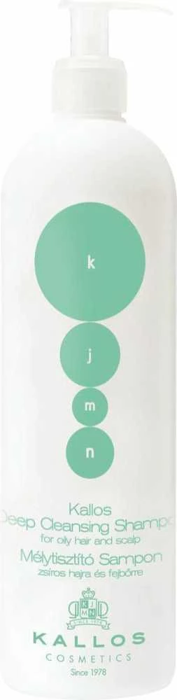 Kallos Cosmetics KJMN Deep Cleansing Šampūnas giliai valantis šampūnas, 1000 ml