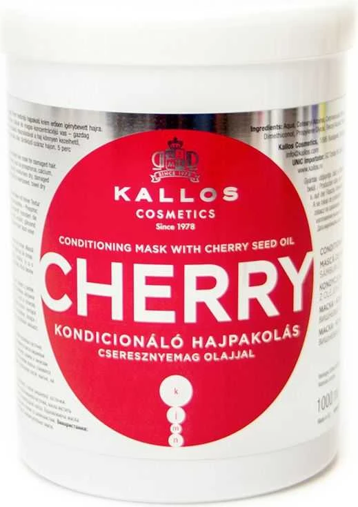 Kallos Cherry Conditioning Mask drėkinanti plaukų kaukė, 1000 ml