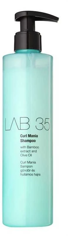 Kallos Cosmetics Lab 35 Curl Mania Šampūnas šampūnas garbanotiems plaukams, 300 ml
