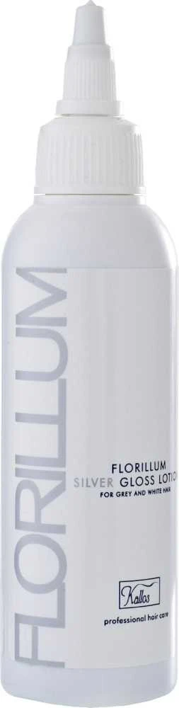 Kallos Cosmetics Florillum Sidabrinis Hair Gloss Lotion losjonas žiliems plaukams, 100 ml