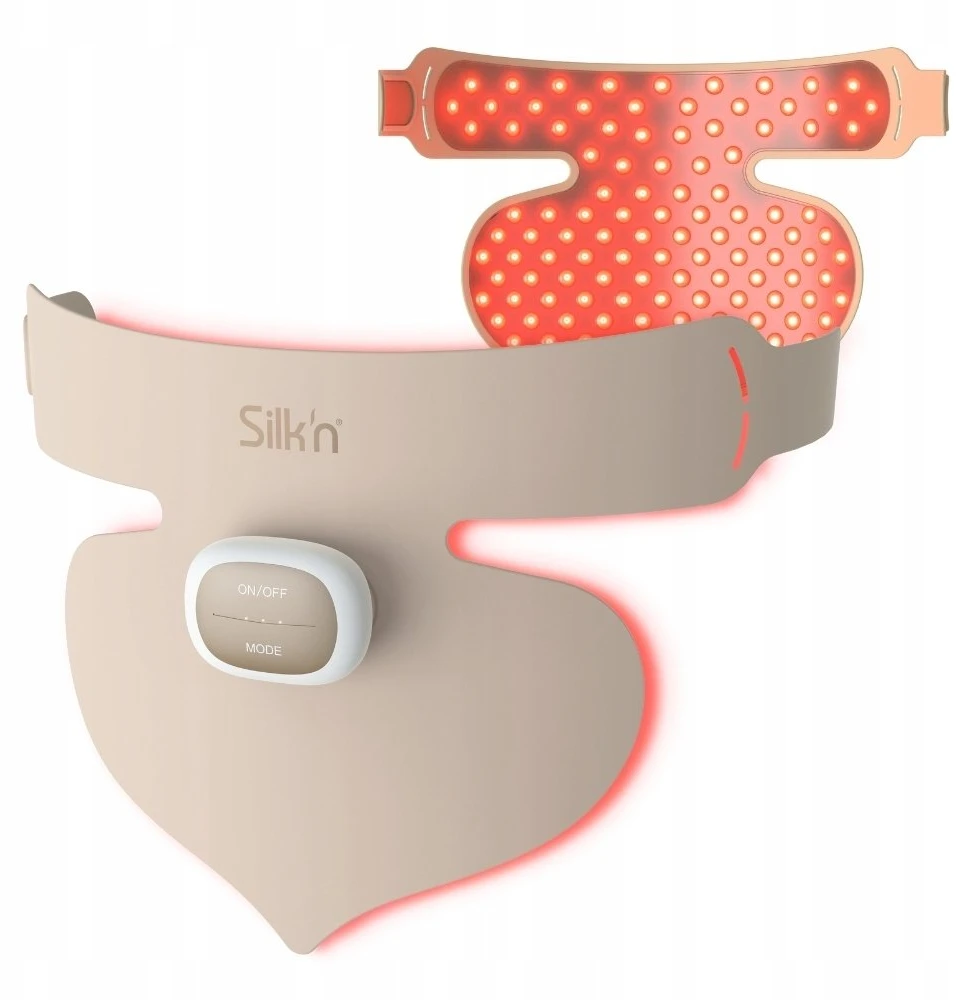 Belaidė krūtinės ir kaklo odą atjauninanti kaukė Silk'n LED Chest Mask Pro