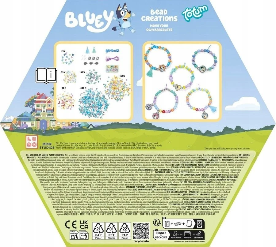 Kamaben Totum Bluey: Bead Creations (TT290242)