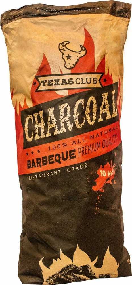 KAMADO BONO Medžio anglis „Texas Club“ 10 kg (stambios frakcijos)