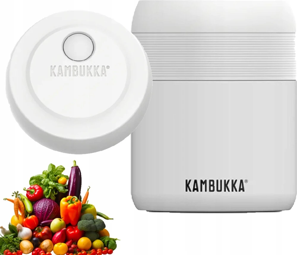 Termo pietų dėžutė Kambukka Bora, 600 ml, Balta