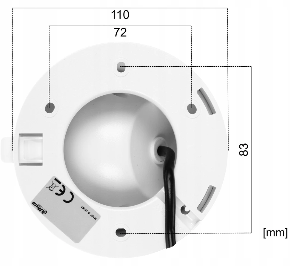 Kamera 4W1 Dahua HAC-HDW1549X-A-PRO-0280B-DIP