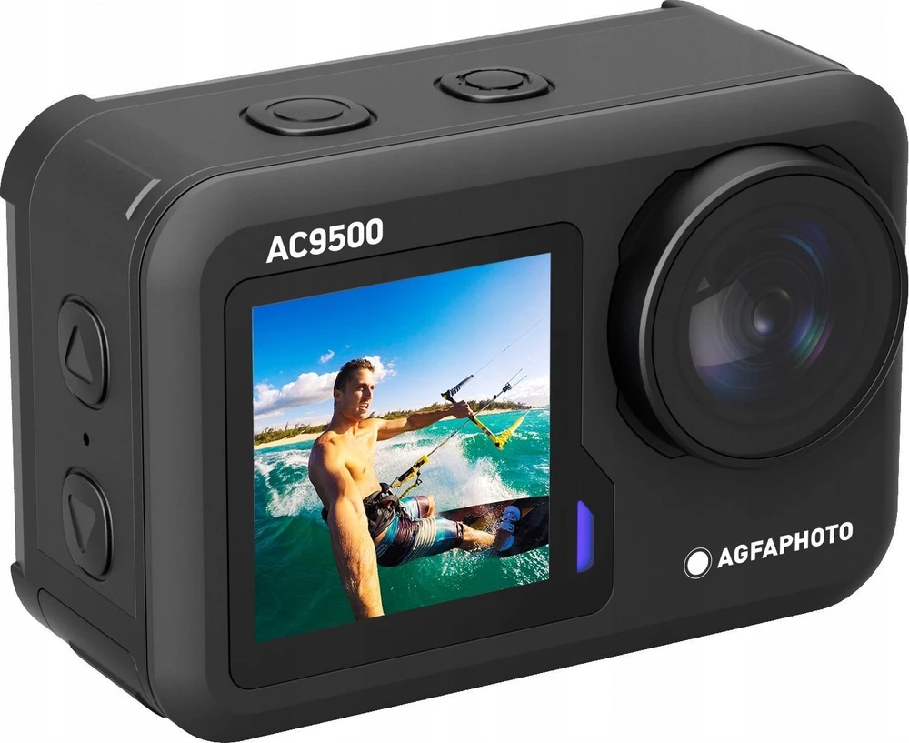 Agfaphoto Sportinė kamera 4k 16mp 170s Wifi 2 Lcd Wodoszczelność 18m / Ac9500