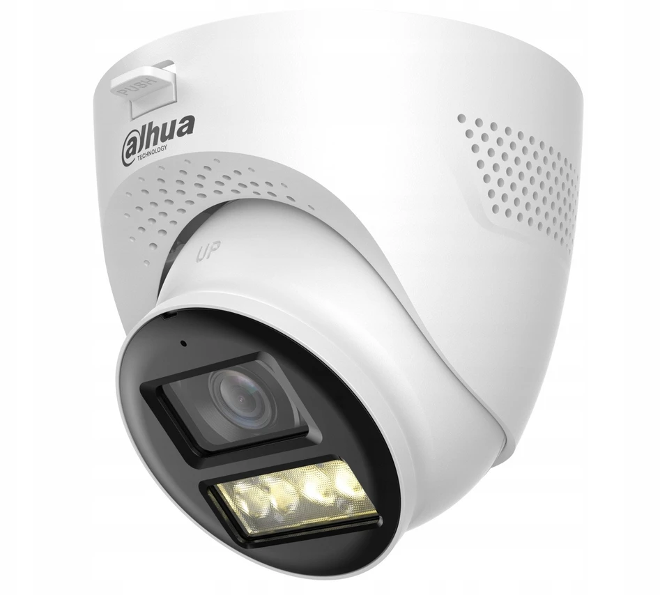 AHD, HD-CVI, HD-TVI, PAL KAMERA HAC-HDW1200TQ-IL-T-0280B-DIP Išmanus dvigubas apšvietimas Dvipusis pokalbis - 1080p 2.8 mm DAHUA