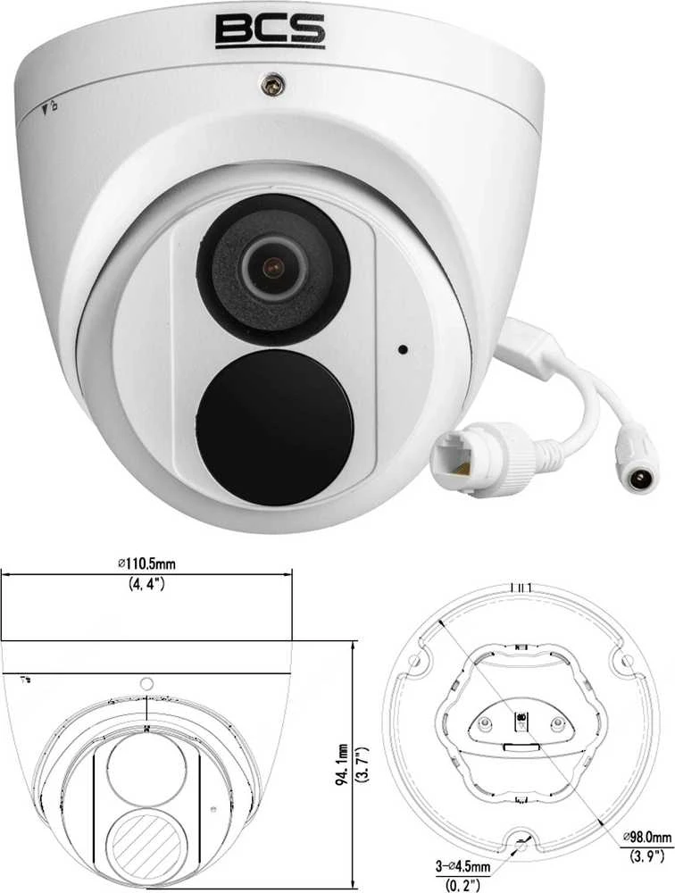 Kamera BCS POINT BCS-P-EIP25FSR3-Ai2