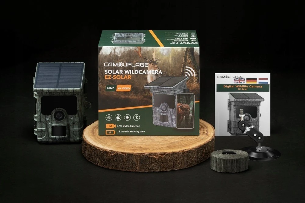 Camouflage EZ-Solar - WiFi - WildcameraXL
