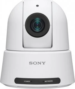 Kamera cyfrowa Sony SRG-A12 - kamera konferencyjna - PTZ - Turret - Kolor (Dzień i Noc) - 8,5 MP - 3840 x 2160 - automatinė przysłona - napędzany silnikiem - 1700 TVL - Audio - SDI, HDMI - LAN - H.264, H.265 - PoE Plus Class 4