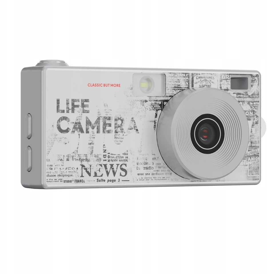 Skaitmeninė kamera Xrec Mini Fotoaparatas Retro Video 2k Pakabukas Raktų pakabukas + Kortelė 32gb / X9 / Pilka