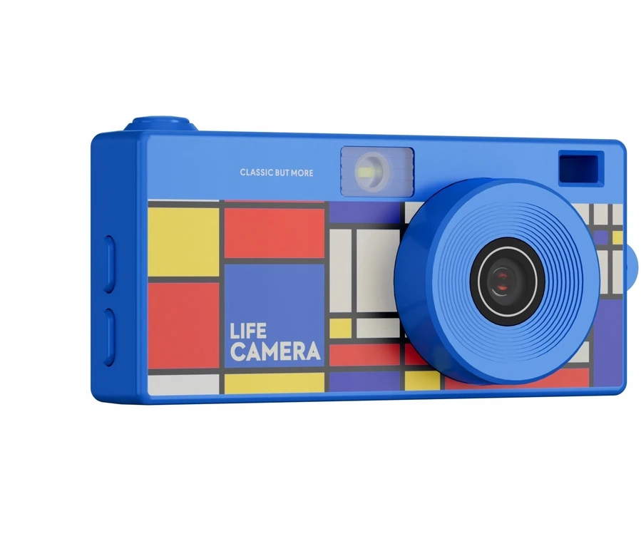 Skaitmeninė kamera Xrec Mini Fotoaparatas Retro vaizdo kamera 2K pakabukas raktų pakabukas + 32 GB kortelė / Xrec X9 / Mėlyna