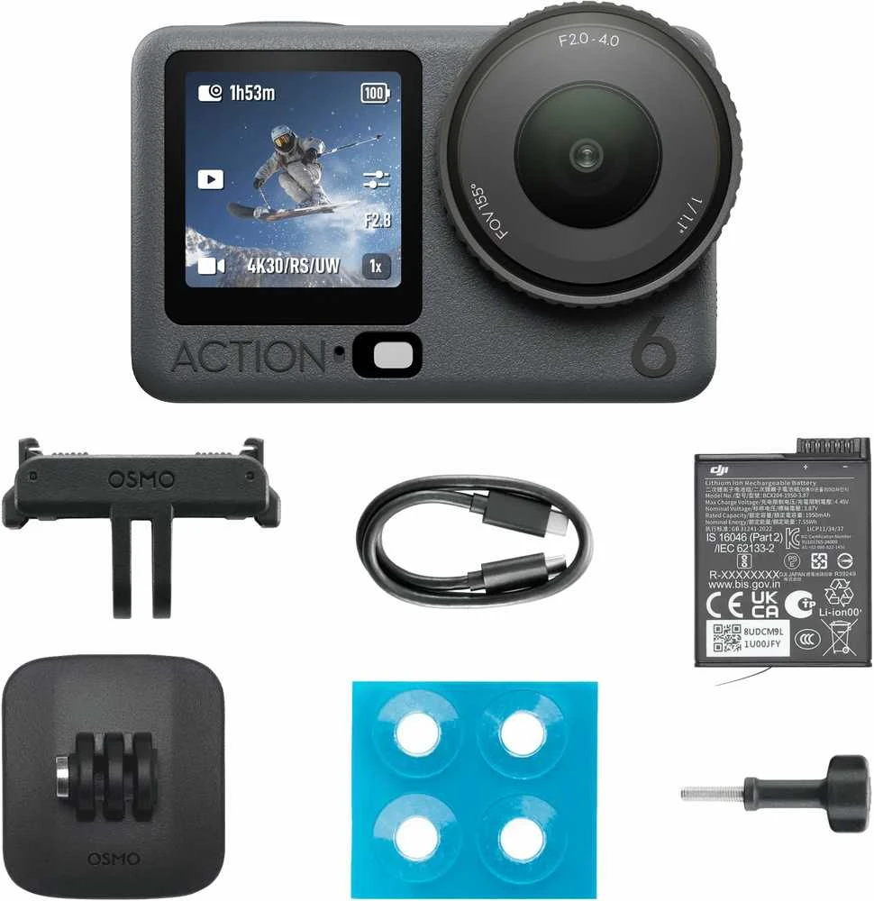 DJI Osmo Action 6 standartinis rinkinys