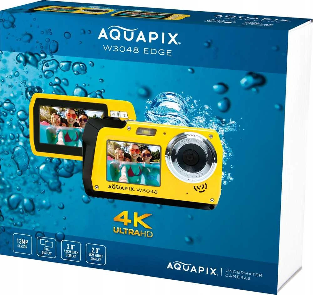Easypix Aquapix W3048-Y geltonos spalvos Edge 10076