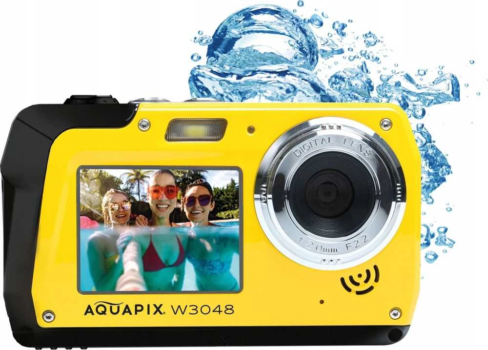 Easypix Aquapix W3048-Y geltonos spalvos Edge 10076