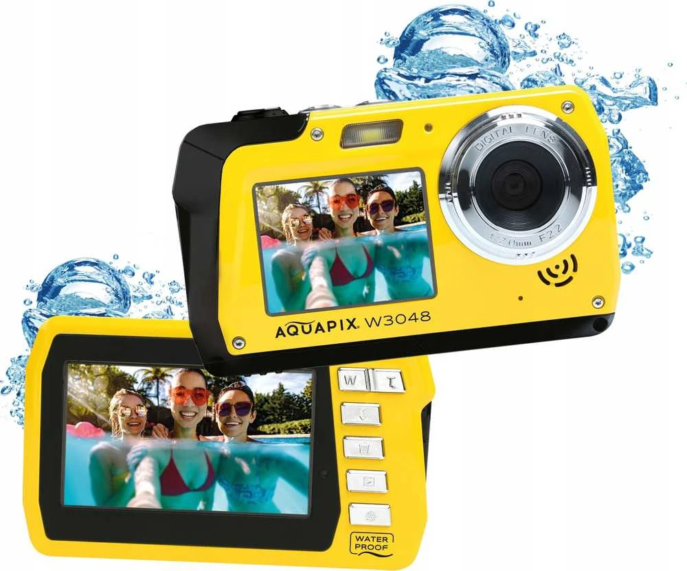 Easypix Aquapix W3048-Y geltonos spalvos Edge 10076