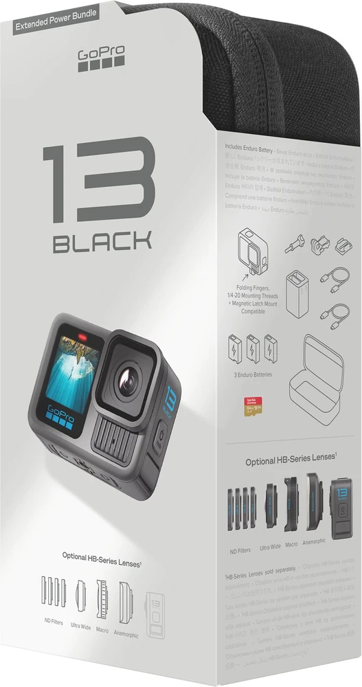 GOPRO HERO13 Juodas POWER BUNDLE