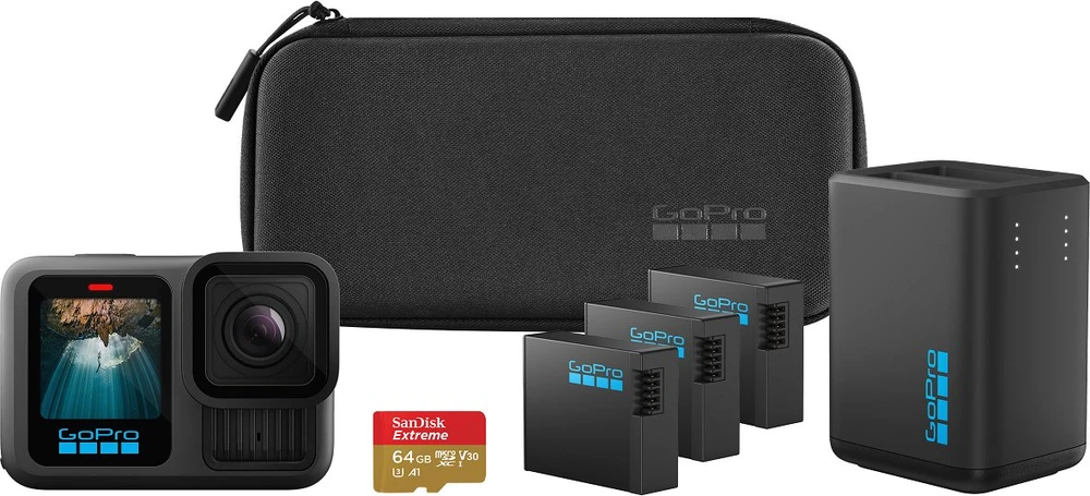 GOPRO HERO13 Juodas POWER BUNDLE