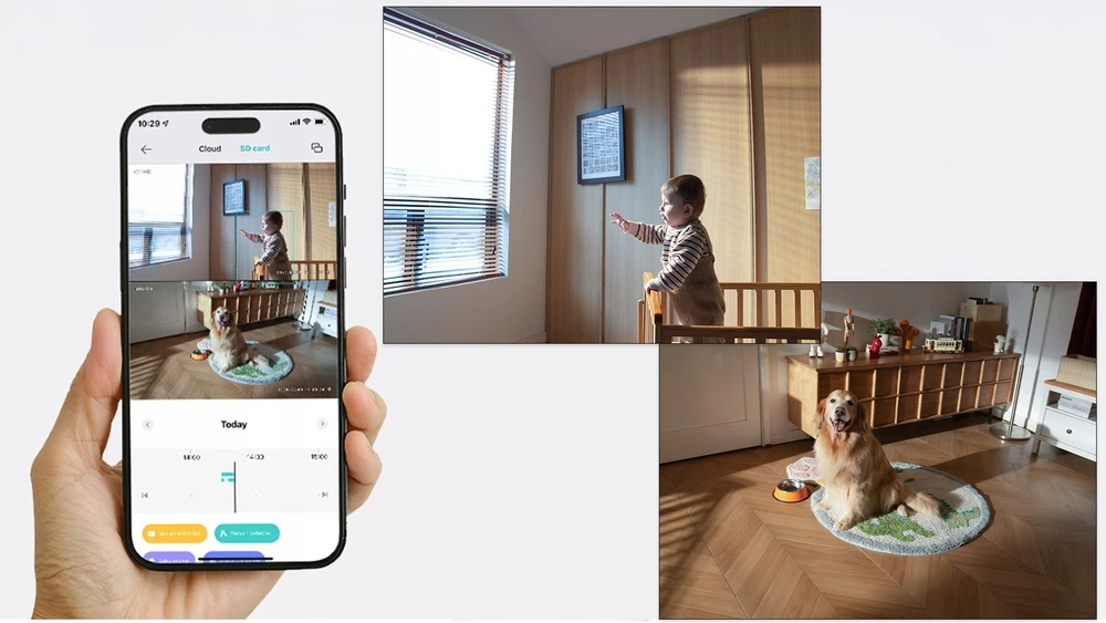 Xiaomi IMILAB Full HD 1080P Internetinė kamera su mikrofonu