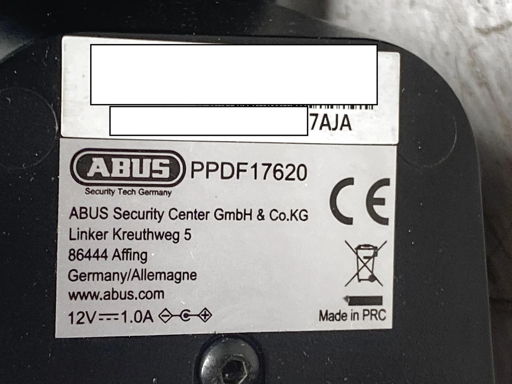 Kamera IP Abus kamera przemysłowa tubowa kamera bezpieczeństwa IP zewnętrzna 2304 x 1296 px ściana (PPDF17620)