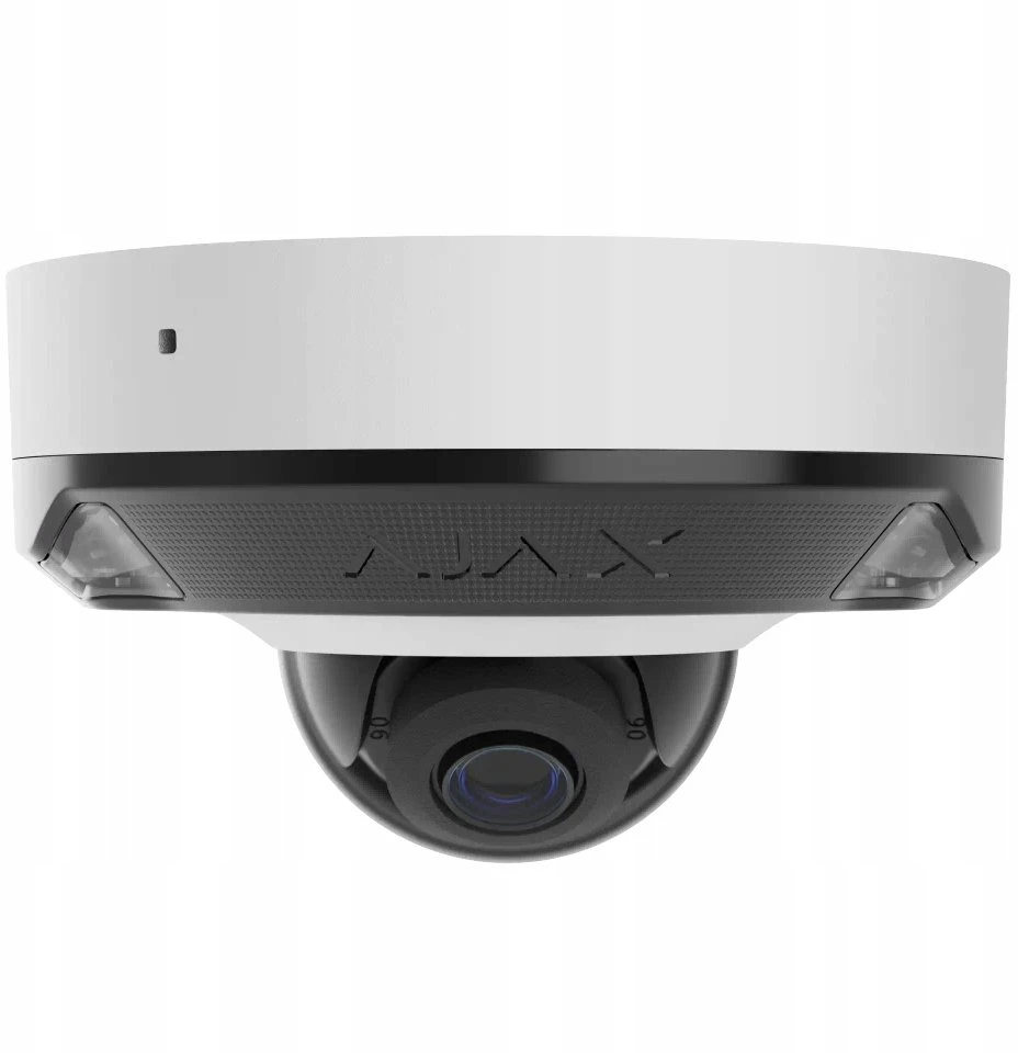 Ajax Systems Ajax HL kamera - kupolinė (stiklinė) DomeCam Mini (8 Mp/4 mm) (8EU) - balta