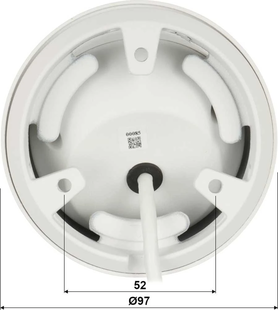 Carruzzo IP Camera APTI-AI401VA21-28W – 4 Mpx 2.8 mm