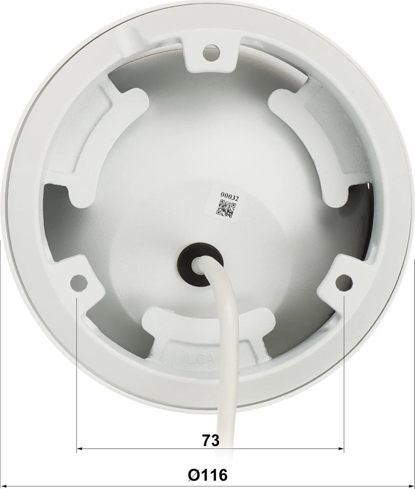Carruzzo IP camera Full-Color 4 Mpx 2.8 mm