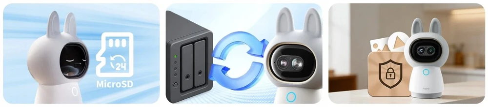 Maršrutizatorius Aqara Kameros šakotuvas G350 Select | IP kamera | 4K, „Wi-Fi“, „Matter 1.5“, „Zigbee“ / „Thread“, „Bluetooth“