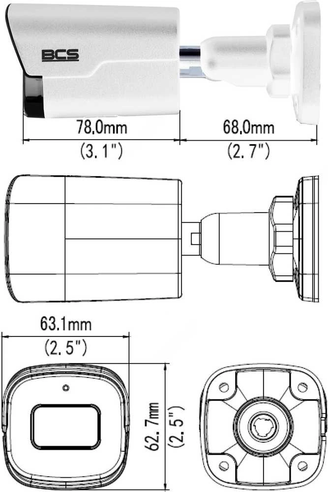 Bcs taškas BCS-P-TIP25FSR4-Ai2