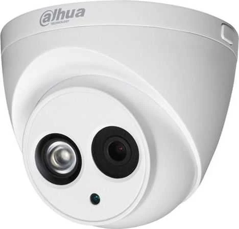 „Dahua Technology Co“ IP kamera. 6MP 1/2,7 colio CMOS, 2,8 mm. 112° F1,6, 20 kadrų per sekundę, IR+LED 30 m., WDR, IVS, IP67, mikrofonas.