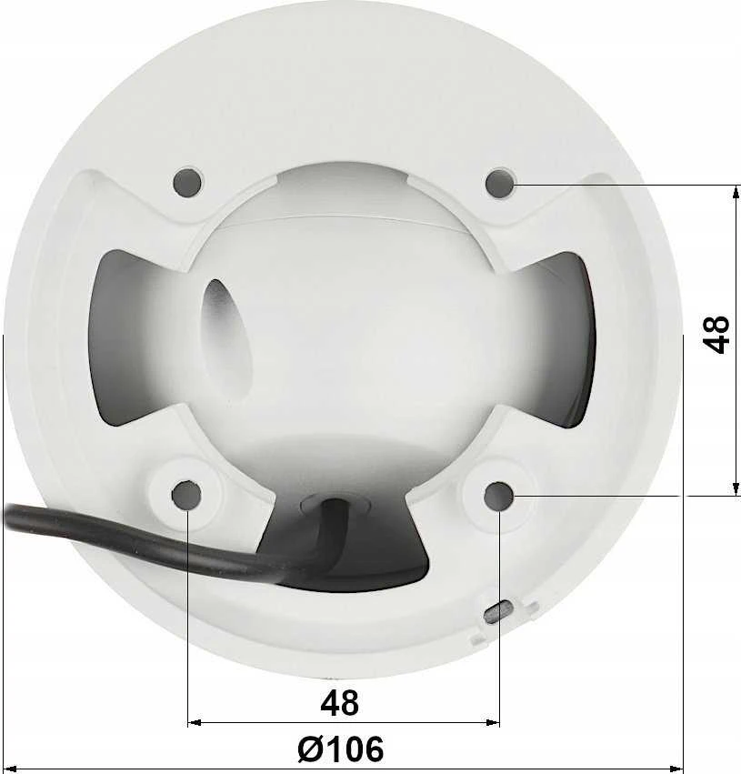 AHD, HD-CVI, HD-TVI, PAL KAMERA HAC-HDW1200T-IL-A-0280B-S6 – 1080p 2,8 mm DAHUA